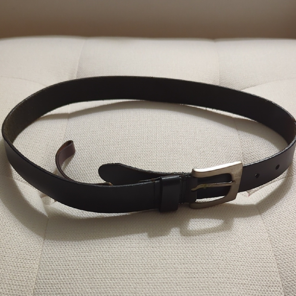 Women's Black Leather Belt